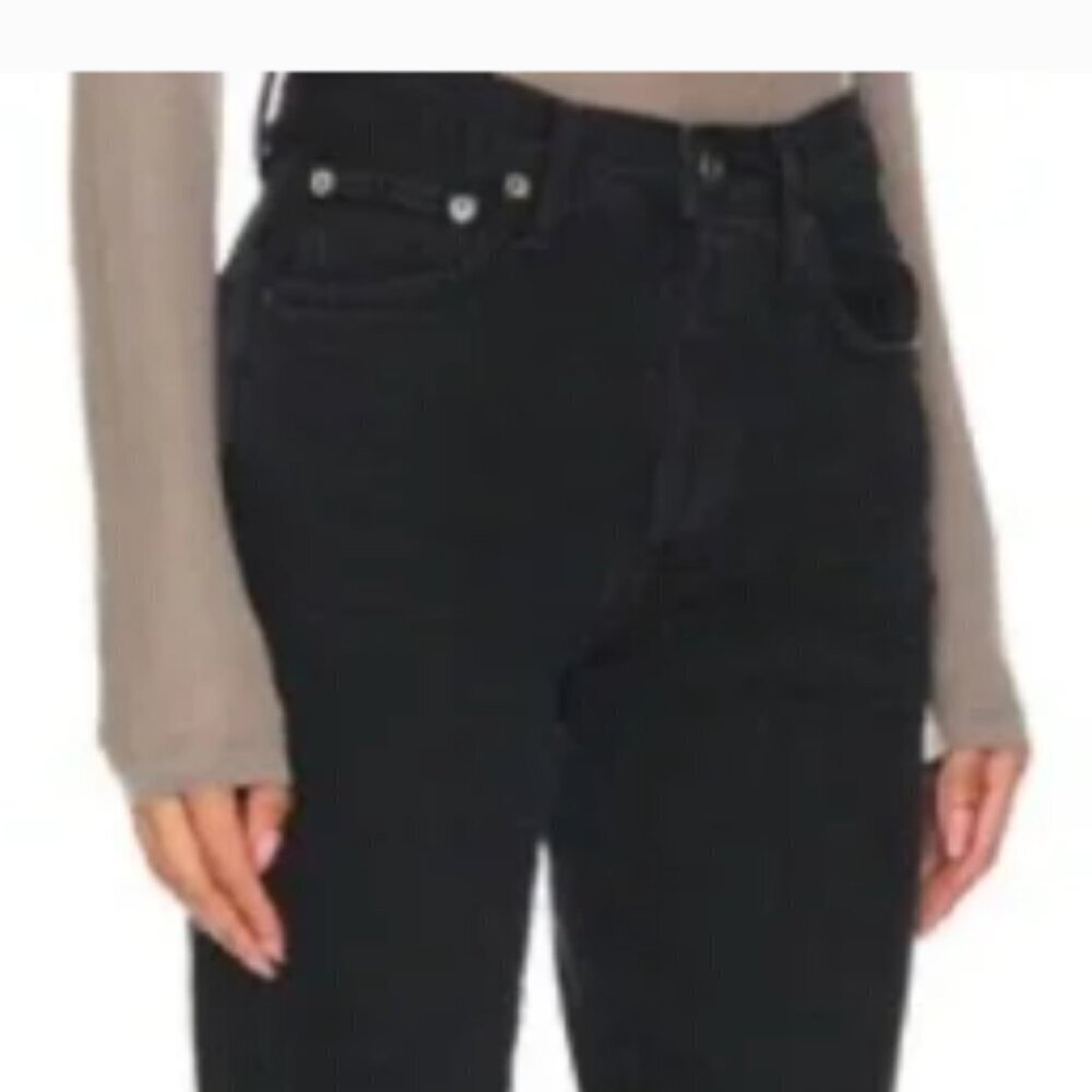 AGOLDE Black Devon Ankle Jeans Size 27 - Picture 5 of 14